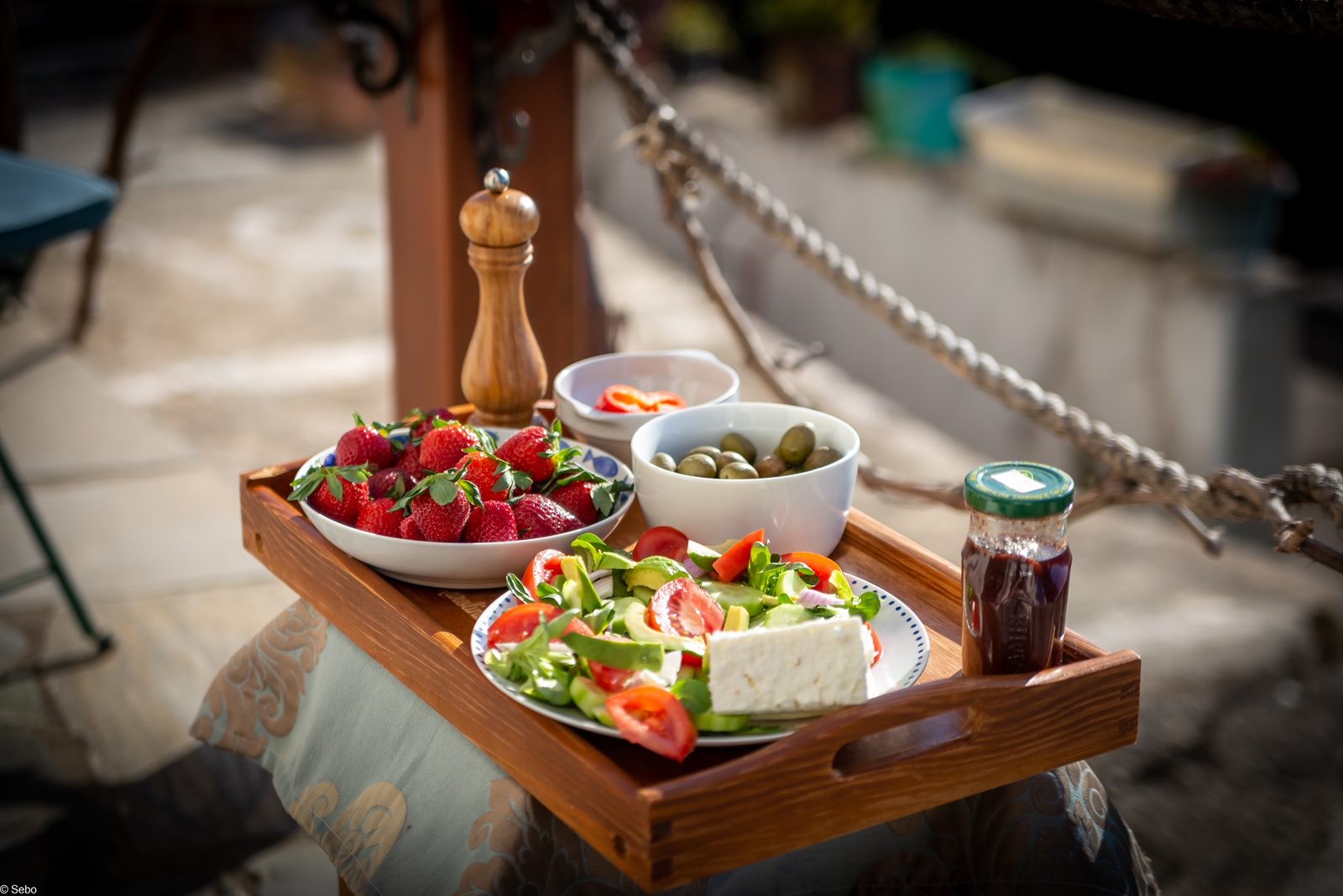  greek holiday - delicious food